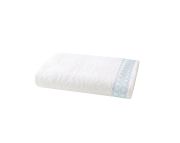 Drap de douche Hespérides en coton blanc 70x140