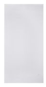 Drap de douche Naïade en coton blanc 70x140