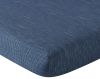 Article associé : Drap housse Batik en percale coloris bleu