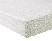 Drap housse Bois Doré en percale coloris gris 160x200