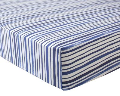 Drap housse Tulum en percale coloris multicolore 90x190