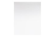 Drap plat Allure Discrétion satin de coton uni Blanc 240x310