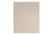 Drap plat Allure Discrétion satin de coton uni Grège 180x290