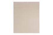 Drap plat Allure Discrétion satin de coton uni Grège 180x290