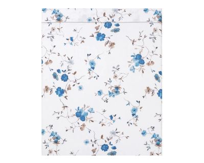 Drap plat Balade en satin de coton coloris multicolore 240x295