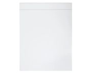 Drap plat Louvre en percale coloris blanc 180x290