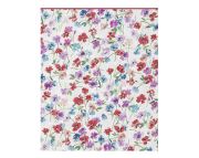 Drap plat Milna en percale coloris multicolore 180x290