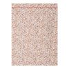 Drap plat Topaze en satin de coton terracotta 180x290
