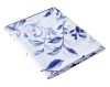 Drap plat Égerie en percale de coton bio bleu