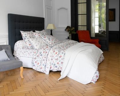 Housse de couette Bastide en percale coloris multicolore 140x200