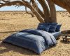 Article associé : Housse de couette Batik en percale coloris bleu