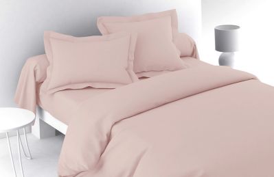 Housse de couette Vexin percale uni Ecaille 140x200