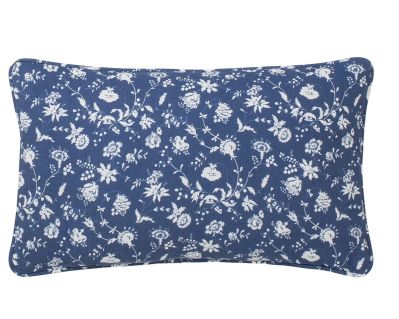 Housse de coussin Bastide fleurs en coton 30x50