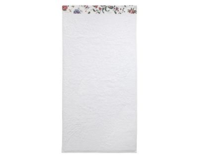 Serviette de toilette Bastide en coton coloris blanc 50x100
