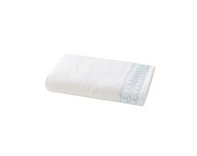 Serviette de toilette Hespérides en coton blanc 50x100