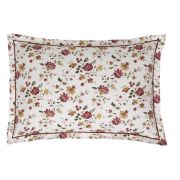 Taie d'oreiller Anna en percale de coton multicolore 50x75