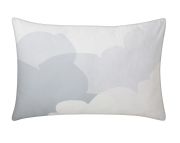 Taie d'oreiller Biarritz en percale coloris bleu 50x75