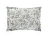 Taie d'oreiller Diane en percale de coton bio gris