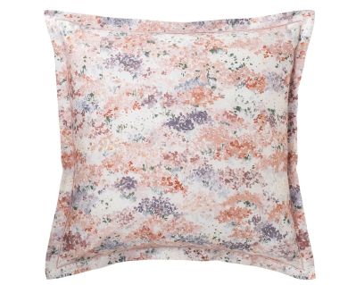 Taie d'oreiller Dolce Vita en satin de coton coloris multicolore 65x65