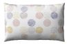 Taie d'oreiller Pastilles Inspiration en percale multicolore 50x75