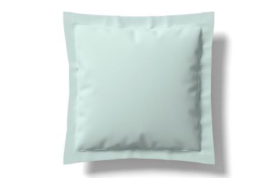 Taie d'oreiller Vexin percale uni Cumulus 65x65
