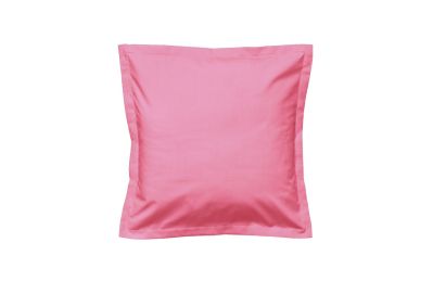 Taie d'oreiller Vexin percale uni Pivoine 65x65