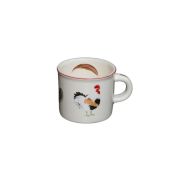 Mini mug Cour normande paille faïence - Faïencerie de Niderviller