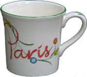 Mug Paris 35cL faïence - Faïencerie de Niderviller