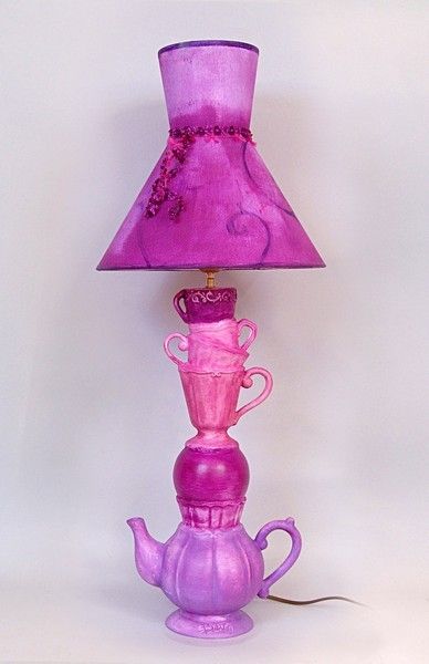 lampe a poser mauve