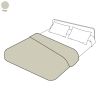 Article associé : Housse de couette uni beige en percale