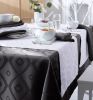 Article associé : Nappe Brunch en polyester coloris blanc