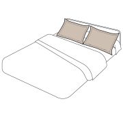 Taie d'oreiller Authentique Ficelle coton Bio 50x70 - Tradilinge