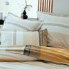 Taie d'oreiller Marlow Miel en percale 50x70