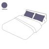 Taie d'oreiller uni minerai en percale