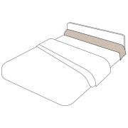 Taie de traversin Authentique Ficelle coton Bio 43x140 - Tradilinge