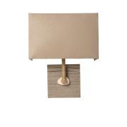 Applique Quai des Grumes chanvre/galet taupe - Coc'art Créations