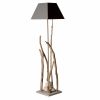 Lampe sur pied Esprit de Lagon en bois flotté base cendre