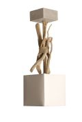 Suspension luminaire Nature abat-jour blanc - Coc'art Créations