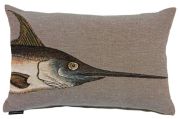 Coussin Fibule tête espadon 45x30 - Autrement dit