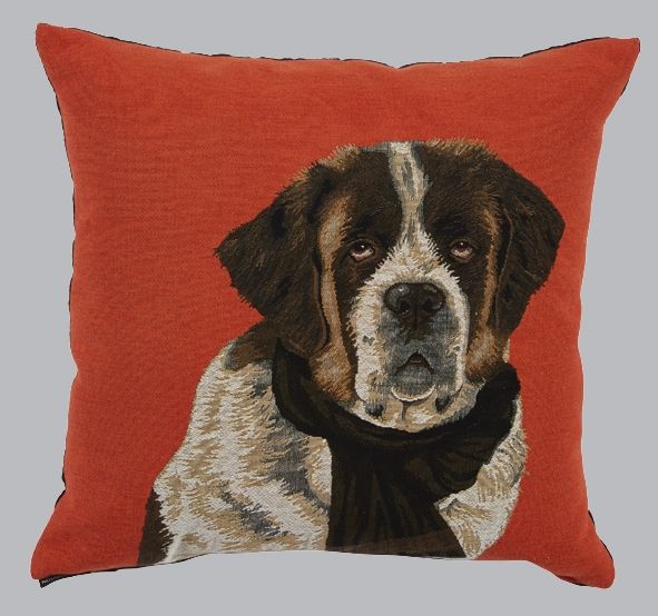 Coussin Passion St Bernard 45x45 - Autrement dit