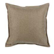 Coussin chevrons beige Facet 45x45 - Autrement dit