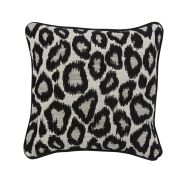 Coussin tissu motifs léopard Facet 45x45 - Autrement dit