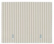 Tête de lit rayé blanc et sable forme Loft Festival 92x130 - Autrement dit